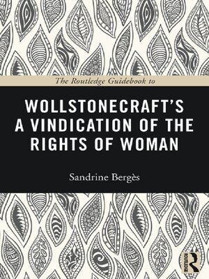 cover image of The Routledge Guidebook to Wollstonecraft's a Vindication of the Rights of Woman
